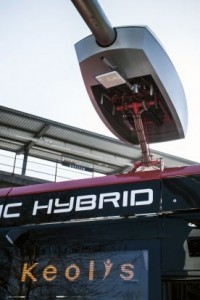 Charging technology for hybrid buses