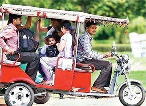 Rickshaws for Last Mile Connectivity